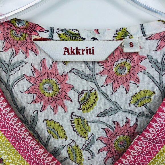 Cottagecore Handcrafted Woven Tunic - Picture 2 of 9